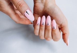 مدل لاک ژل برای ناخن های بلند