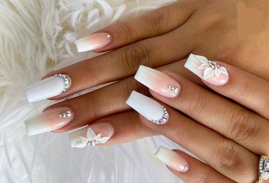 مراحل طراحی ناخن عروس