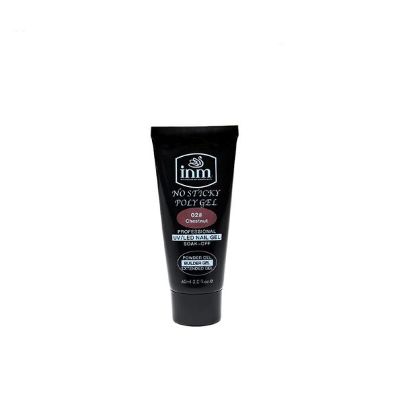 پلی ژل نان استیک 60 میلی لیتر inm رنگ chestnut
