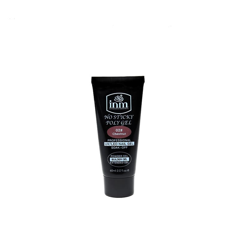 پلی ژل نان استیک 60 میلی لیتر inm رنگ chestnut