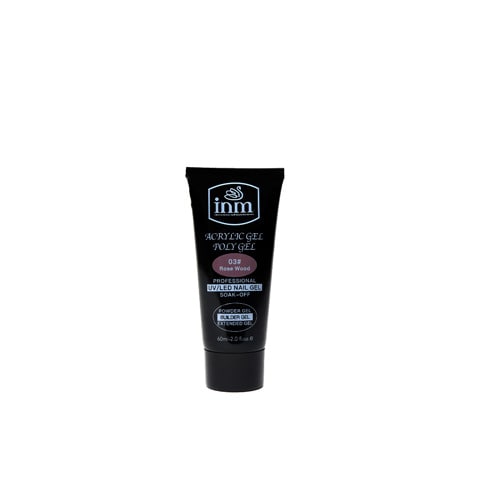 پلی ژل اکریلیک 60 میلی لیتر inm رنگ Rose wood